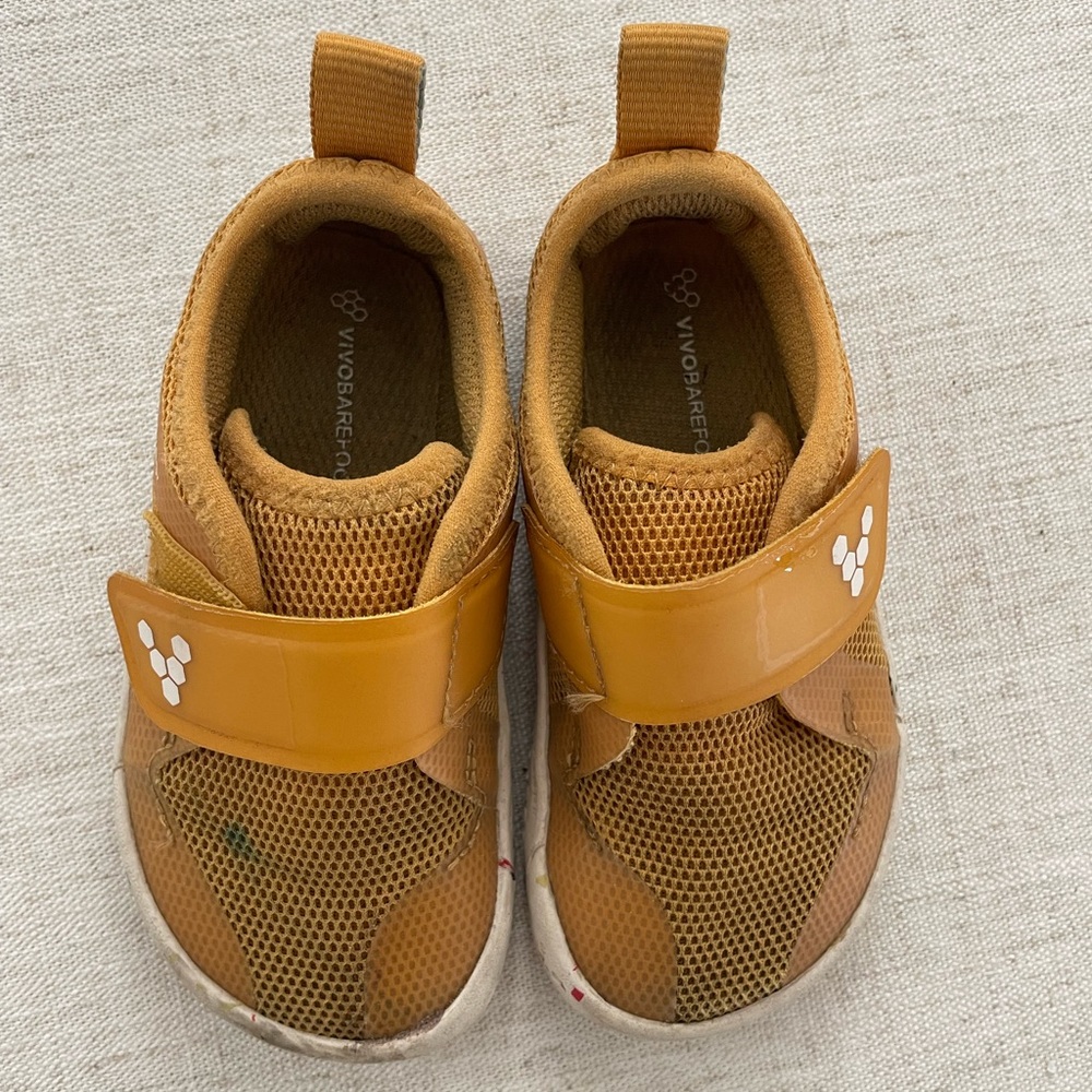 Vivo barefoot Kids Mustard Sneakers